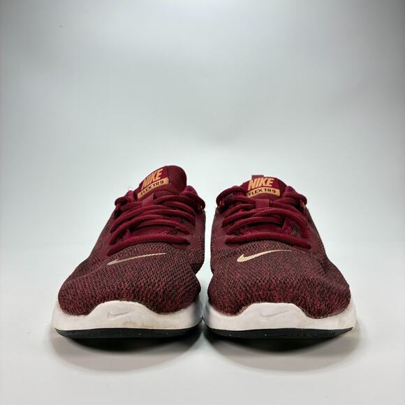 Nike Women's Flex Trainer 9 Burgundy Running Shoes AQ7491-601 Women's Size 6 - Picture 2 of 10
